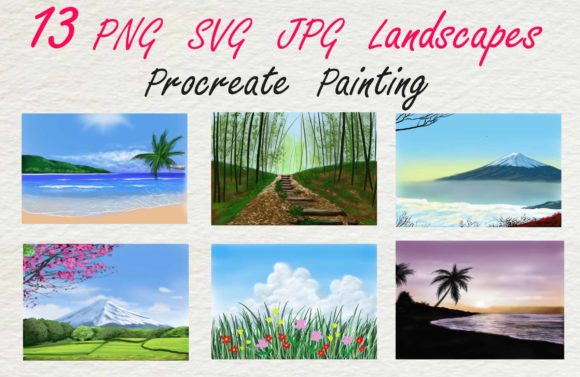 Download Procreate Landscape Painting - Paint Collection