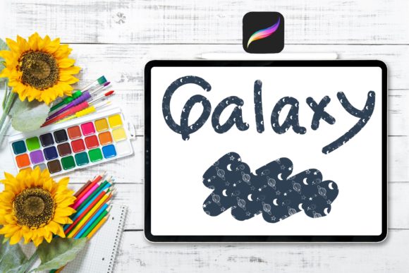 Download Galaxy Brush for Procreate - Galaxy Collection