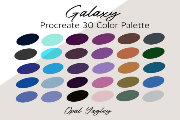 Download Galaxy Procreate Color Palette - Galaxy Collection