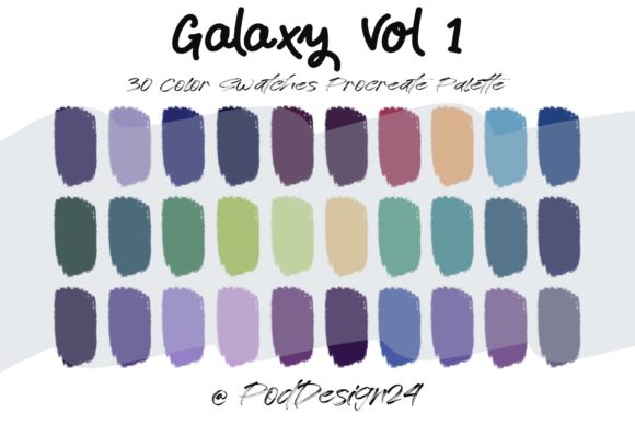 Download Procreate Color Palette Galaxy - Galaxy Collection