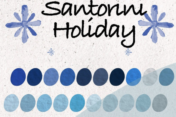 Download Santorini Holidays Procreate Swatches - Premium Resources