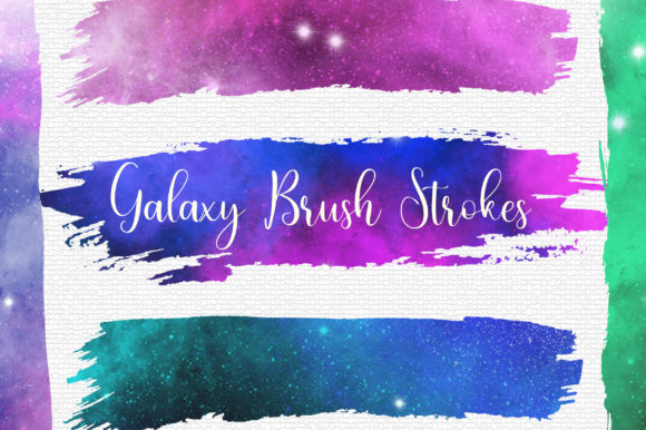 Download Galaxy Space Brush Strokes Clip Art - Galaxy Collection
