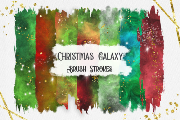 Download Christmas Galaxy Brush Strokes - Galaxy Collection