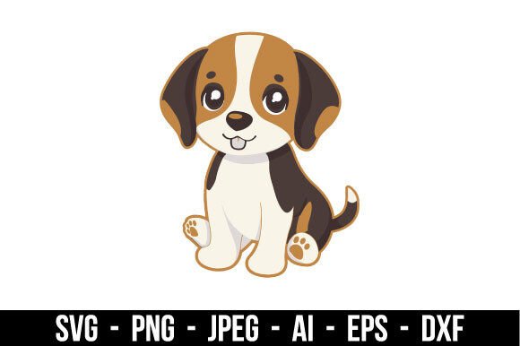 Download Adorable Beagle SVG - Premium Resources
